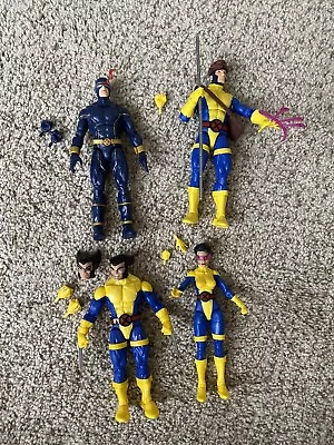 Marvel Legends X-men Lot Suited Jubilee Wolverine Cylops Gambit Figures  • $59.99