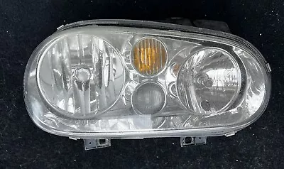 VW Mk4 GolfGTI + Mk3.5 Cabrio OEM Hella Passenger Headlamp Assembly W/Fog Light • $88