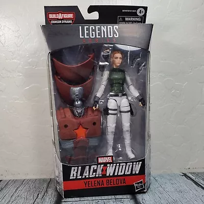 Hasbro Marvel Legends Black Widow Yelena Belova Crimson Dynamo BAF 6  Figure New • $22.09