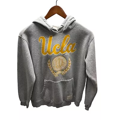 UCLA Bruins Grey Hoodie Sweatshirt H&M Distressed Small X9 • $5.99