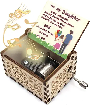 $13.45 • Buy Wooden Music Box - You Are My Sunshine Music Box, From Dad To Daughter,