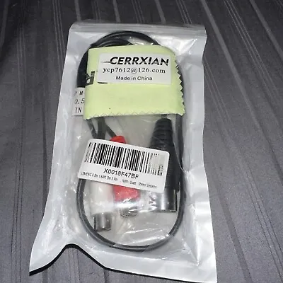 CERRXIAN LEMENG Din 5 Pin Male To 2 RCA Female Professional Grade Audio Cable • $2.50