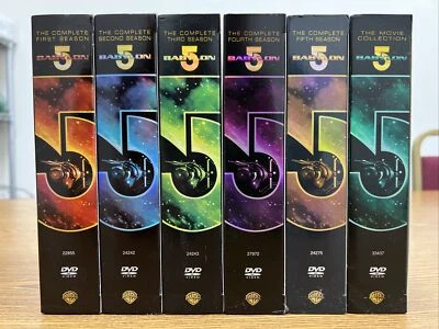 $59.95 • Buy Babylon 5: The Complete Seasons 1-5 DVD + The Movie Collection DVD