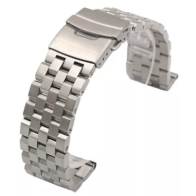 24mm SOLID HEAVY BRUSHED BRACELET For CITIZEN BJ8050-08E ECOZILLA WATCH BAND • $23.59