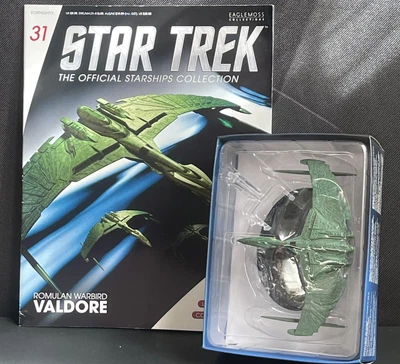 £25 • Buy Star Trek Eaglemoss Scale Replica Romulan Warbird Valdore With Issue Magazine