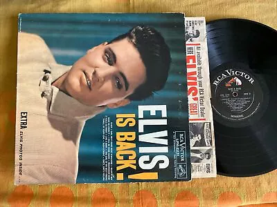 Elvis Presley Elvis Is Back! Rare Circa 1965 Mono US Vinyl • $75