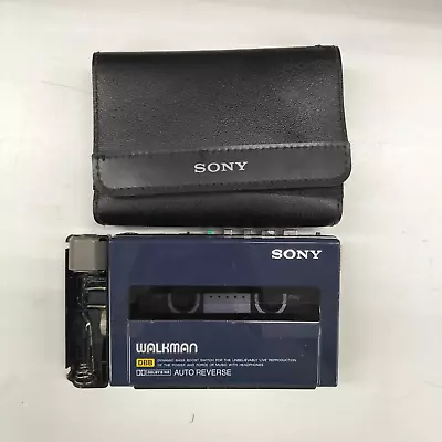 Beautiful Vintage Sony Walkman WM-150 Cassette Player Black From Japan • $194.97