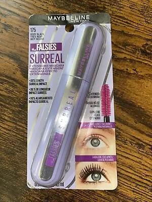 1 Maybelline The Falsies Surreal Lengthening Extensions Mascara Very Black • $6.99