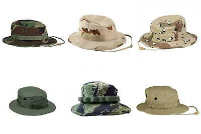 Military Boonie Hats - Army & Marine Corps Tactical Boonie Covers - MADE IN USA • $28.95