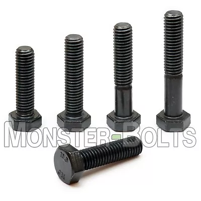 M10 Hex Cap Bolts / Screws 10.9 Alloy Steel Metric Coarse 1.50 DIN 933 931 Tap • $7.77