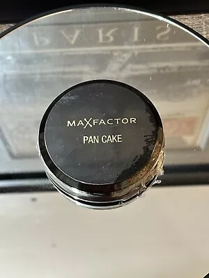 MAX FACTOR Pan Cake Pressed Make Up Foundation Tan 1 Water Activated  1.7oz • $95
