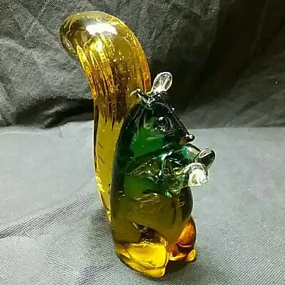 Murano Glass ITALY Murano Squirrel Objet • $270