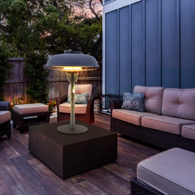 £79.99 • Buy 2.1kW Table Top Patio Heater Infrared Outdoor Electric Heater W/ 2 Heat Settings