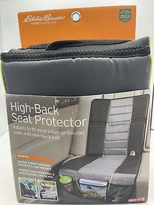 Eddie Bauer High Back Seat Chair Protector Cover Storage Pocket • $19.95