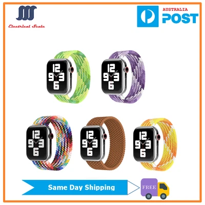 $5.12 • Buy Premium Soft Nylon Strap Band For Apple Watch Series 1 2 3 4 5 6 SE