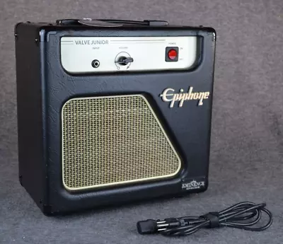 Epiphone Valve Jr Tube Guitar Combo Amp V3 Original Tags Still On VERY CLEAN • $199.99