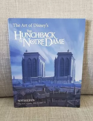 Sotheby's Disney Catalog 1997 The Hunchback Of Notre Dame  VERY FINE • $29