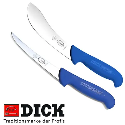 $67.44 • Buy F. Dick 15cm | 6” ErgoGrip Butchers 8226415 & 8299115 Skinning Boning Knife Set