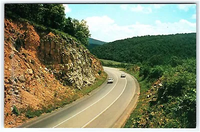 High Mountain Pass US 41 & 64 Monteagle And Chattanooga TN Classic Cars Postcard • $4.55