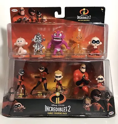 Incredibles Family Figurine Pack And Jack Jack Multipack Lot - New • $18.99