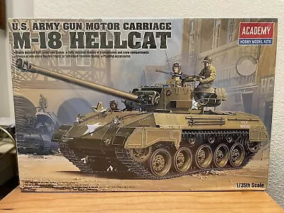 NEW Academy M-18 Hellcat Tank US Army Gun Motor Carriage 1/35 Scale Model 13255 • $35