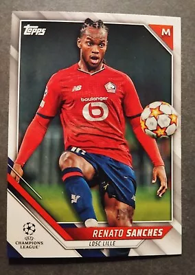 2021/22 Topps Chrome Champions League #124 Renato Sanches • £0.86