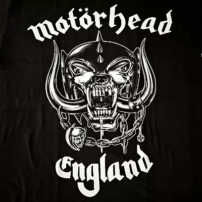 FREE SAME DAY SHIPPING New Old School MOTORHEAD ENGLAND Shirt Size XL • $17.99