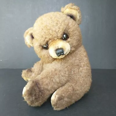 Vintage Kamar Bear Cub Plush Japan Airbrushed Keko? Stuffed Animal 7.5  Toy • $10