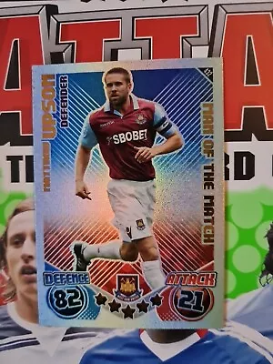 Match Attax 10/11 Man Of The Match Matthew Upson • £1.50