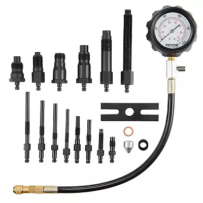 VEVOR Diesel Engine Cylinder Compression Tester Pressure Test Tool Kit 18 PCS • $42.99