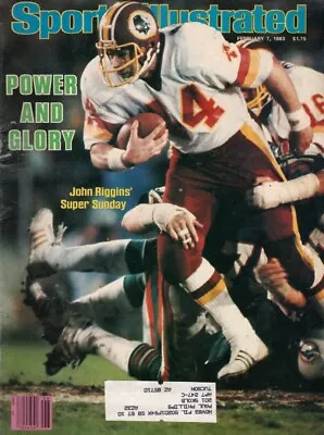 Sports Illustrated - Washington Redskins Football  - February 7  1983 • $5