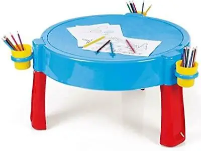 £38.40 • Buy Dolu Blue 3-in-1 Activity Sand And Water Play Table Blue Activity Table With Lid
