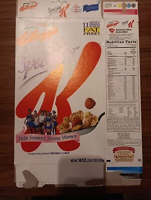 1999 Empty Kellogg's Special K Cereal Koman Foundation Race For The Cure • $34.11
