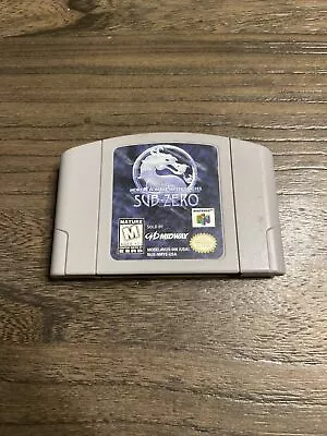 Mortal Kombat Mythologies: Sub-Zero (Nintendo 64 N64 1997) Authentic Tested • $24.99