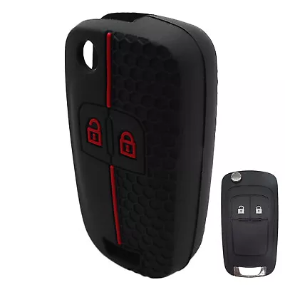 Silicone Key Case Fob Remote Cover Shell For Holden Colorado Aveo Cruze Trax • $6.59