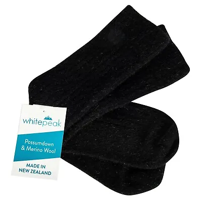 Genuine Possum And Merino Wool Socks Made In New Zealand - Ultra-Warm And Light • $29.95