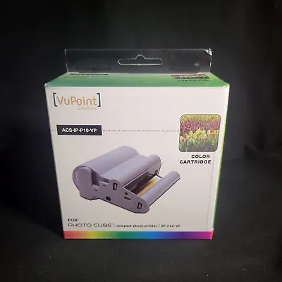 VuPoint Solutions ACS-IP-P10-VP Color Cartridge For Photo Cube - NEW • $17.49