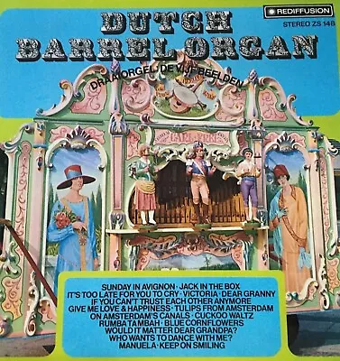 Dutch Barrel Organ Draaiorgel De Vije Beelden Vinyl 12  Rediffusion ZS148 1973 • $1.23