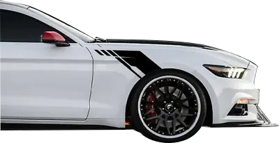 Set Sticker Front Fender Decal Stripes For Ford Mustang GT 2016 2018 2020 2121  • $73