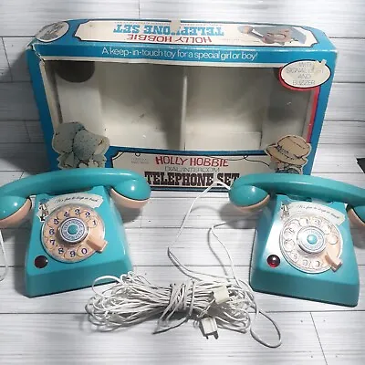 1977 Mehanotehnika Hollie Hobbie Telephone Set In Original Box Not Working • $32