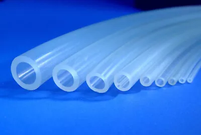 3/16  ID X 5/16  OD Platinum Silicone Tubing Food/Medical Hose Tube 50A (softer) • $1.31