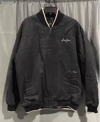 Vintage Sean John Men's Black Jacket - Size L • $9.99