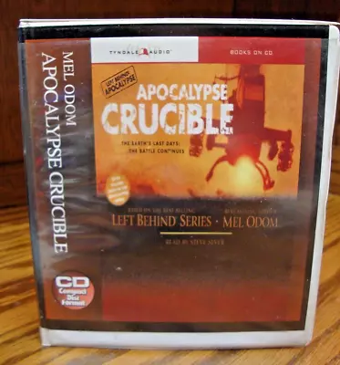 AUDIOBOOK 10 CDs: Left Behind Series~ Apocalypse Crucible 2004 By Mel Odom  B10 • $14.39