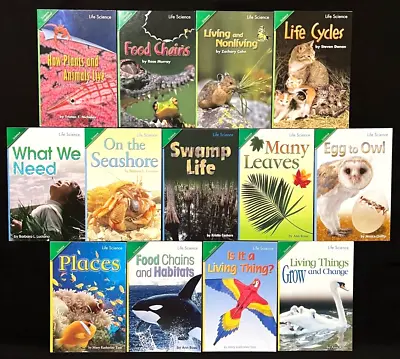 1st Grade LIFE SCIENCE Curriculum Readers (13 Books) Teachers/Homeschool/Tutors • $27.99