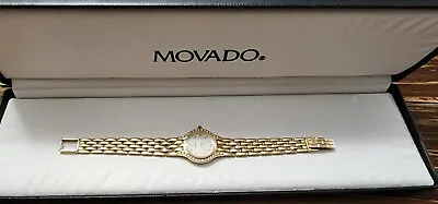 14k Gold Ladies Movado Watch • $3900