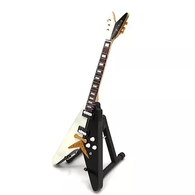 Miniature Guitar MICHAEL SCHENKER Memorabilia FREE Stand GIFT ART • $29.95