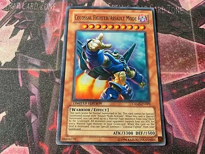 Yu-Gi-Oh Colossal Fighter/Assualt Mode Super Rare CRMS-ENSP1 • £1.50