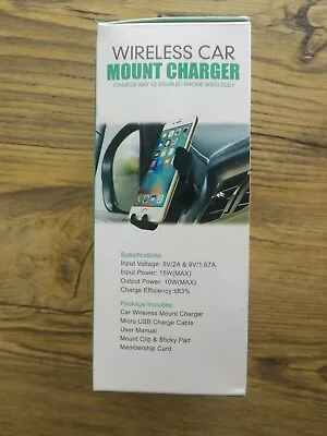 Fast Charging Wireless Charger Car Mount Air Vent Phone Holder For Cell Phone • $1.99