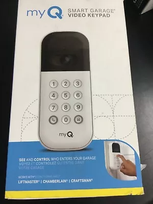 MyQ Smart Garage Video Keypad VKP1-MYQMC 8098OB • $48