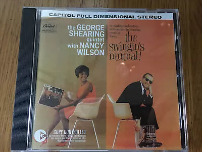 George Shearing Quintet & Nancy Wilson - The Swingin's Mutual CD (1995) • £3.49